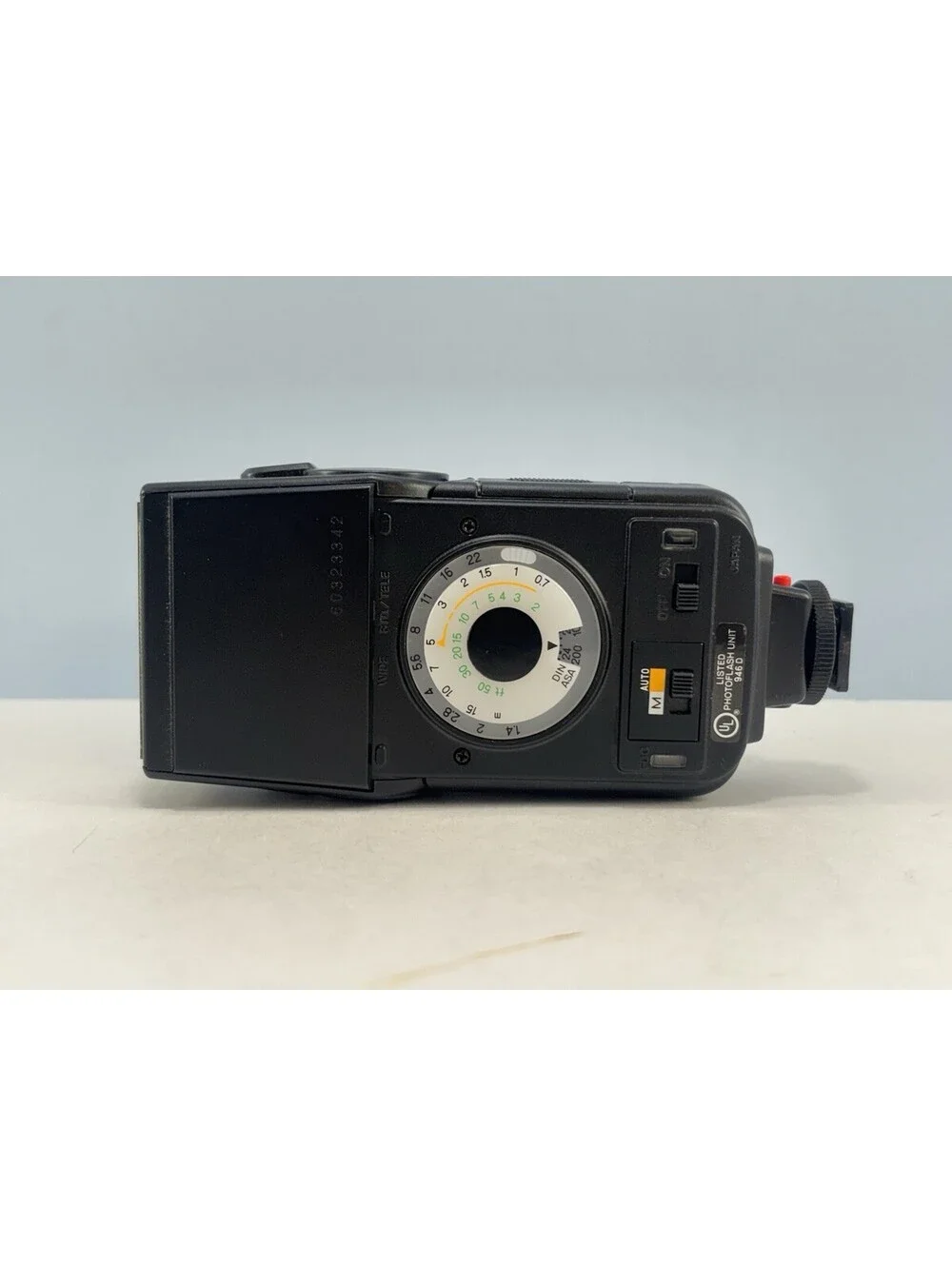 Konica Minolta Auto 128 Shoe Mount Flash for Film Camera Tested Working Read⬇️⬇️